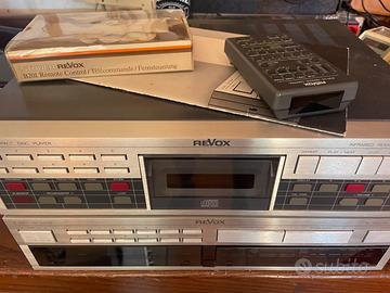 Revox tuner e cd player