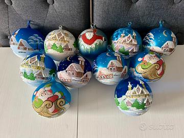 Palle di Natale in vetro