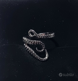 Anello tentacoli argento 925