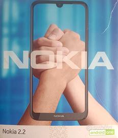 Smartphone Nokia 2.2 con sintesi vocale