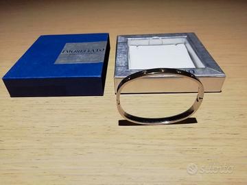 Morellato bracciale unisex rigido acciaio