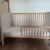 lettino con sponde kinderkraft