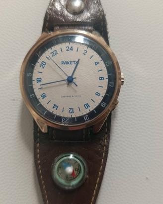 Orologio Sovietico Vintage Racketa 24 ore Polar