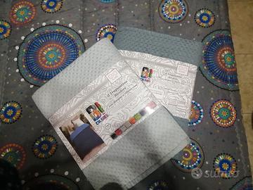 set 2 trapunte singole double face 