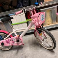Bicicletta bambina dai 3 ai 6 anni circa
