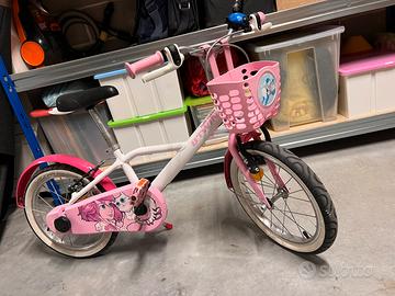 Bicicletta bambina dai 3 ai 6 anni circa