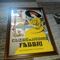 Specchio pubblicitario FABBRI AMARENA 
