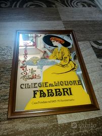 Specchio pubblicitario FABBRI AMARENA 