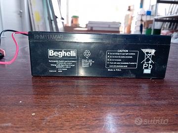 batteria al piombo ricaricabile Beghelli RT640S