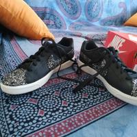 Scarpe mimanera Nike court GLT Black originali