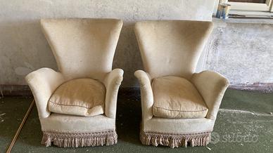 Poltrone, camera da letto, cappelliera portaombrel