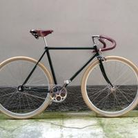 Bici stile eroica old England fisso libera