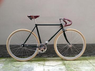 Bici stile eroica old England fisso libera