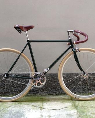 Bici stile eroica old England fisso libera