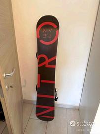 Set Snowboard Nitro Team Pro 157+Attacchi