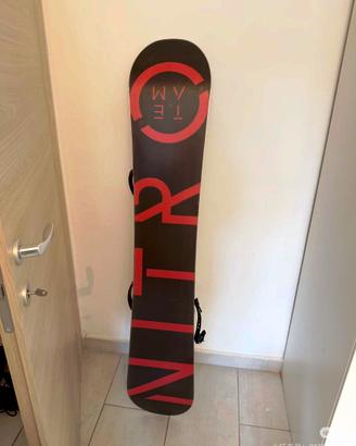 Set Snowboard Nitro Team Pro 157+Attacchi
