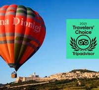 Esperienza di volo in mongolfiera di coppia