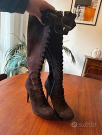 Stivali marroni cuoio Giancarlo Paoli