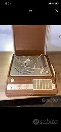 Giradischi Valvolare Philips Vintage Portatile