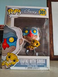 Funko Pop Rafiki With Simba