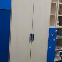 armadio e libreria cameretta