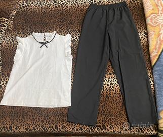 🖤 Completo "Eleganza Minimal: Charme Rétro" 🤍