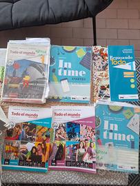 Lotto libri lingue Spagnolo e Inglese 