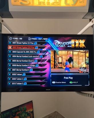 cabinato arcade, con pandora