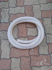 tubo spiralato bianco 38mm - 3 mt - nuovo.