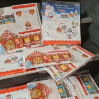 25 pz Kinder Calendario Villaggio dell'Avvento