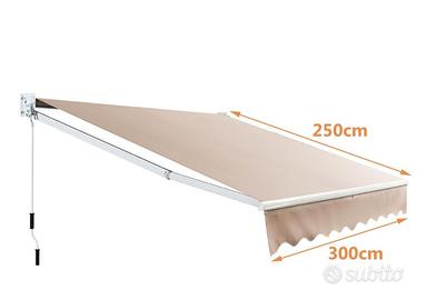 Tenda da sole tinta unita 