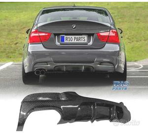 DIFFUSORE BMW E90 E91 LOOK M PERFORMANCE CARBONIO 