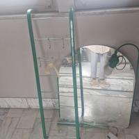 Specchio e scaletta bagno Bertocci modello Corrima