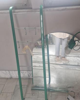 Specchio e scaletta bagno Bertocci modello Corrima