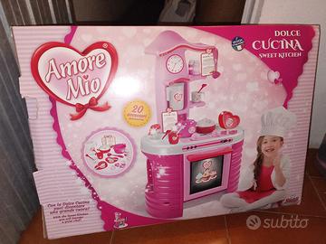 Cucina giocattolo per bimbe con acc