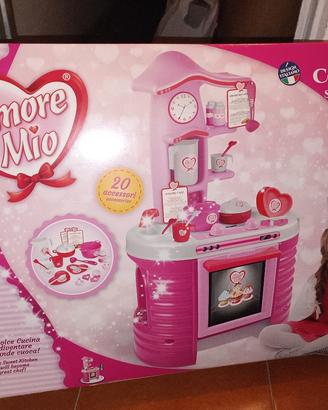 Cucina giocattolo per bimbe con acc