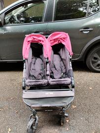 passeggino 2 posti pieghevole