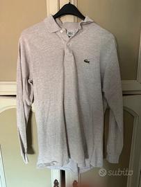 Polo Lacoste - beige, vintage