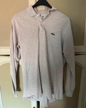 Polo Lacoste - beige, vintage