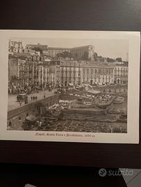Stampa da foto d’epoca Napoli Antica
