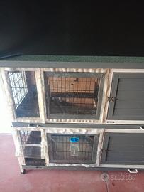 casetta per cavie/coniglietti