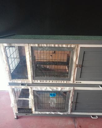 casetta per cavie/coniglietti