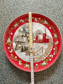 Piatto da portata natalizio