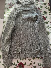 Maglione uomo grigio