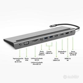 USB-C - 11 in 1 Multiport Dock BELKIN - NUOVO