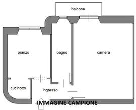 PISANA - BILOCALE con BALCONE