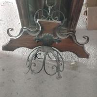 Orologio a pendolo  più lampadario