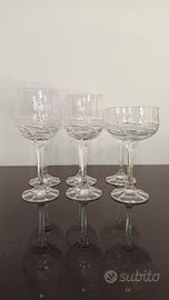 Set Bicchieri Cristallo