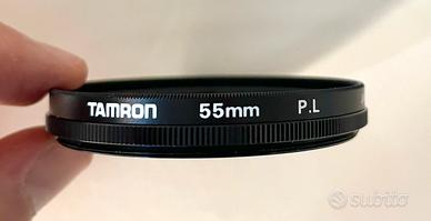 Filtro polarizzatore lineare Tamron 55mm P-L