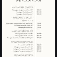 Massaggi a Napoli specifici e rilassanti